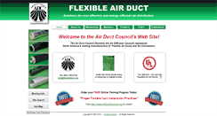 Desktop Screenshot of flexibleduct.org